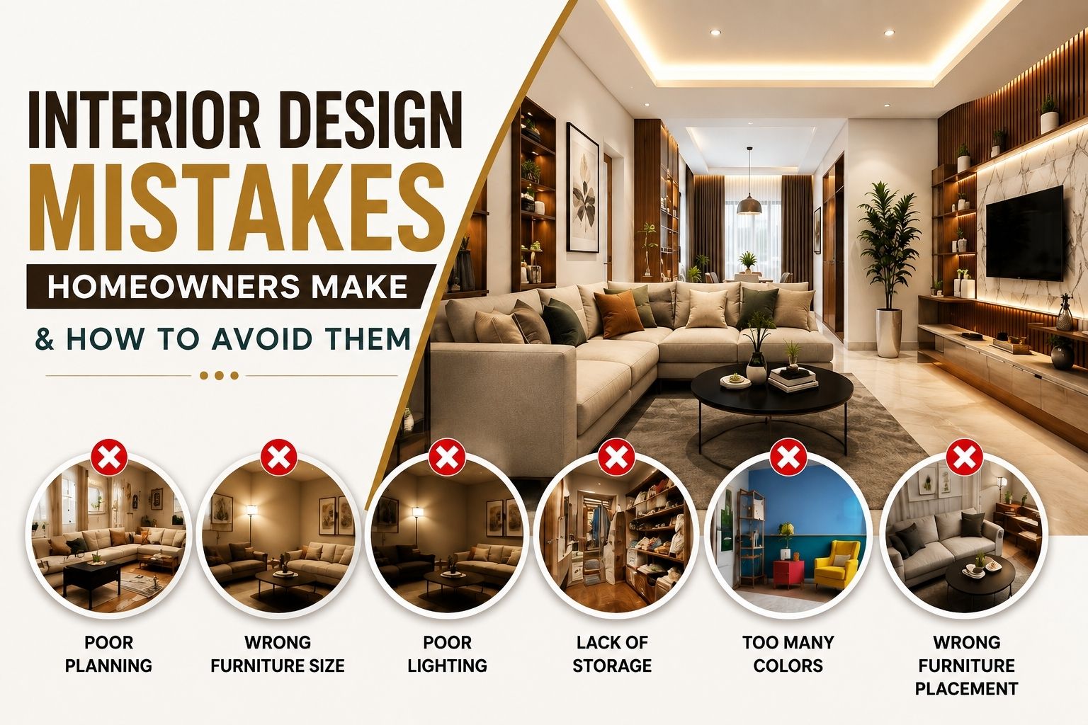 Interior Design Mistakes Homeowners Make Interior design mistakes homeowners make and how to avoid them