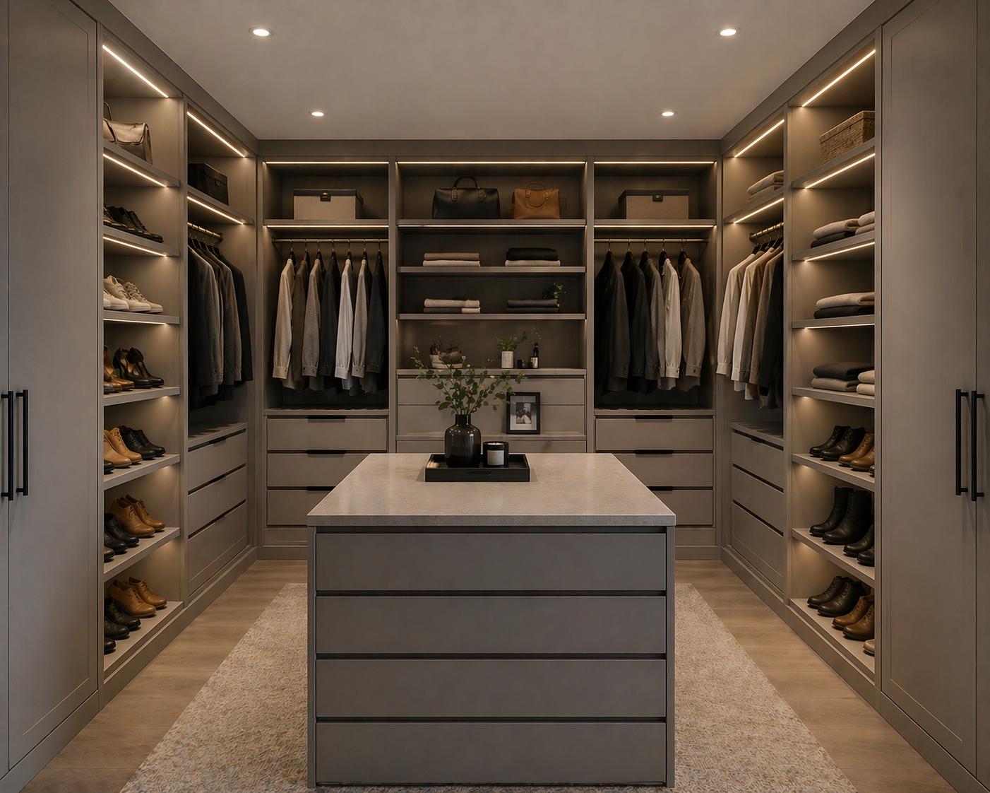 Custom Wardrobe Interior Design by Sree Sendhur Decors