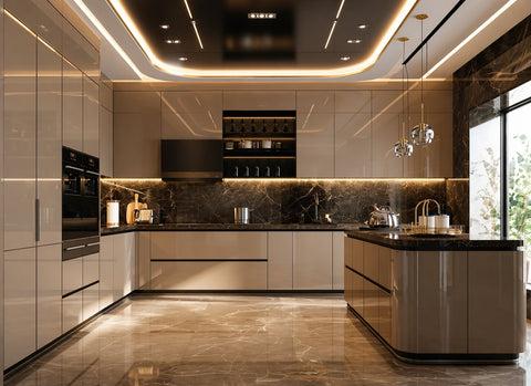 Modern Modular Kitchen Design by Sree Sendhur Decors