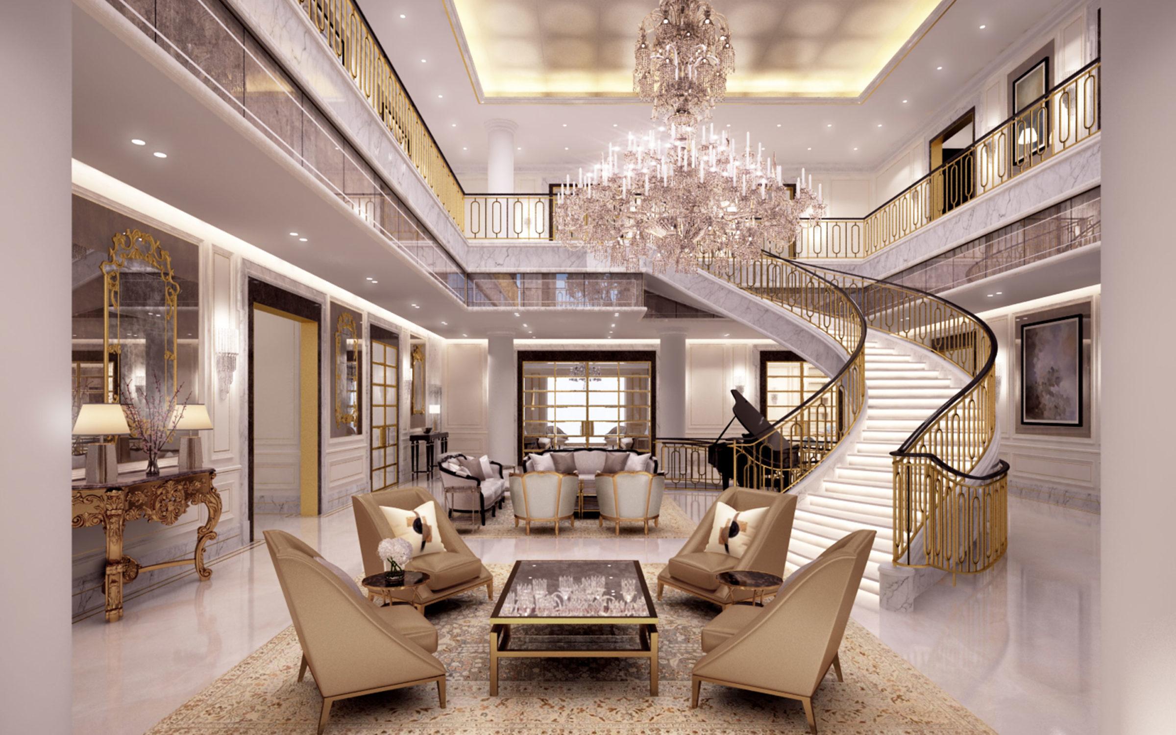 Luxury Villa Interior Design by Sree Sendhur Decors